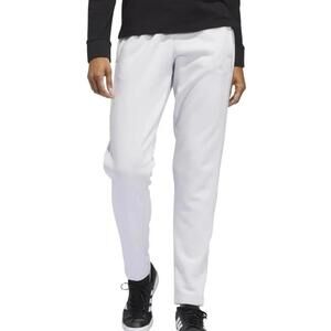 adidas Womens Relaxed Fit Tapered Legs Fleece Pant, Dash Gray, Size S.  BA